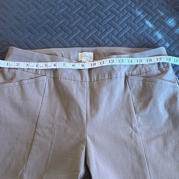 So Slimming by Chico Beige Pants - Picture 3 of 10